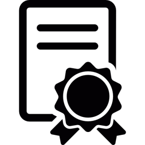 Certificates icon
